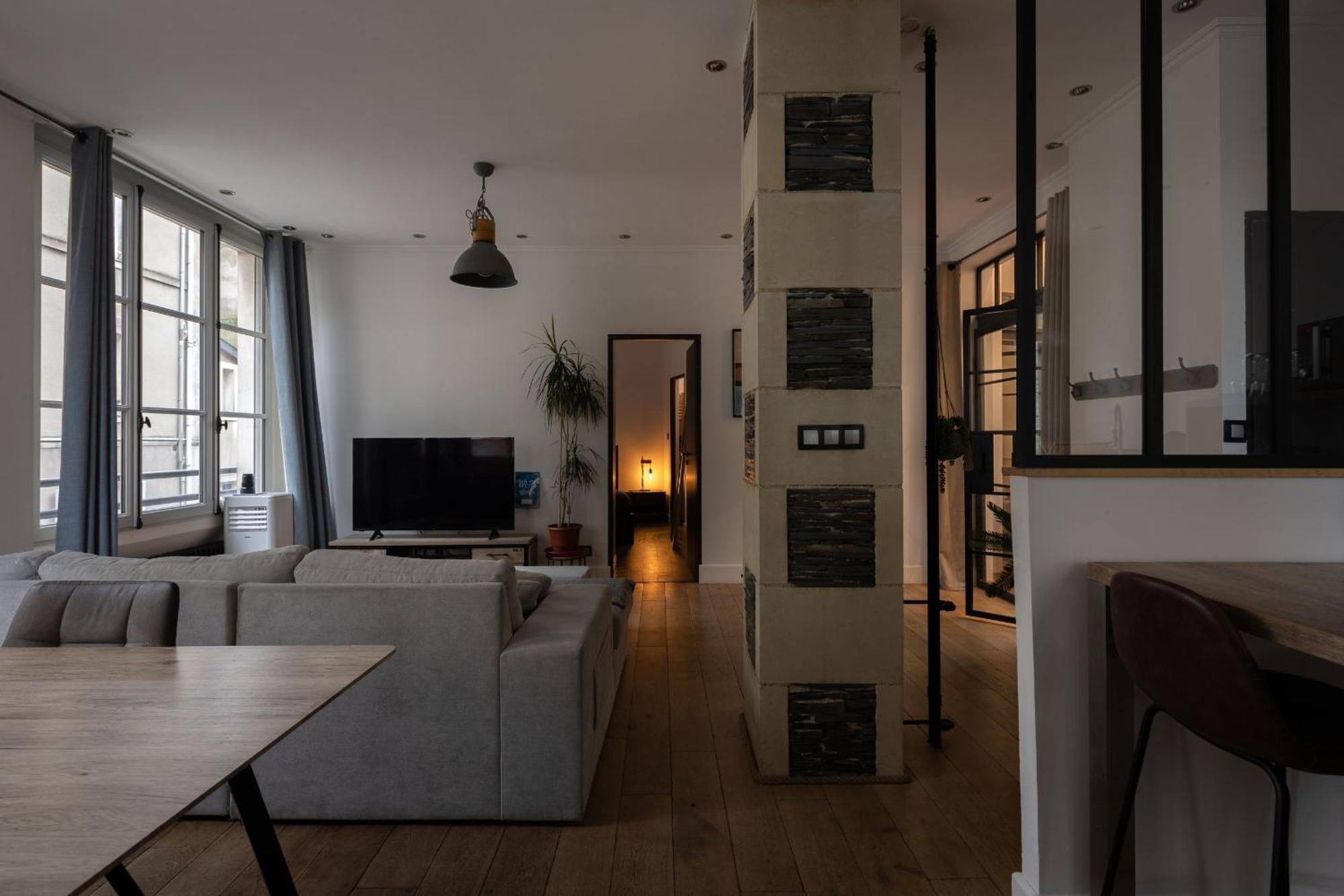 Appartement Spacieux Au Coeur D'Angers Etage 1 - 6 Personnes Exterior foto